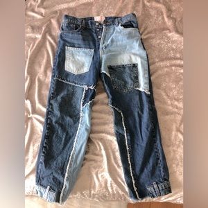 REVICE Patchwork Jeans